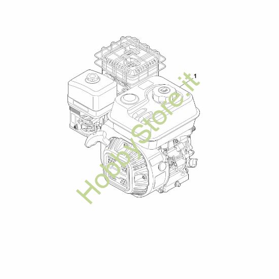 Picture of A - Motore completo EHC 605.0 (EHC605-0005)